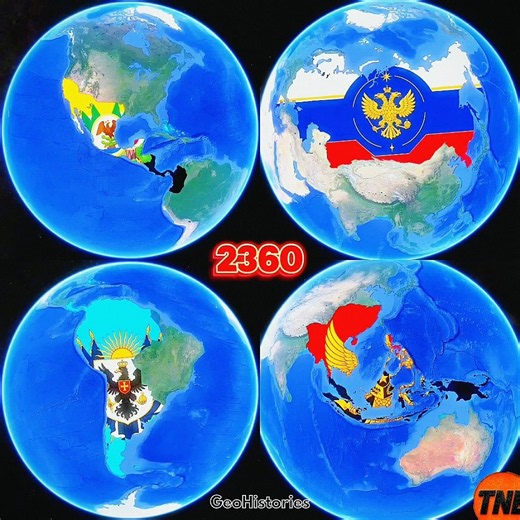 What Will the World Look Like From 2026 to 2464? 🌍😱 | Future World Map #shorts#maps#history