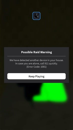 IS THIS EVEN REAL?? I JUST GOT THAT ERROR CODE 1001??? #roblox