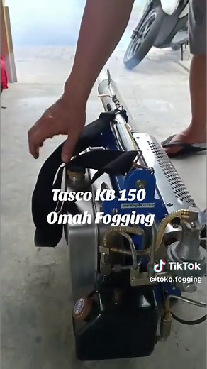 Tutorial mesin fogging KB 150 #foggingviral #fogging #foggingnyamuk #KerjaBakti#alatfogging