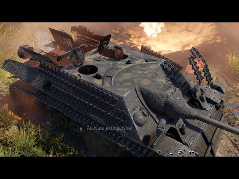 Jagdpanzer IV and 38(t) Hetzer War Thunder Gameplay, Germany 4.3 BR