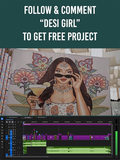 The Editor Place on Instagram: "Comment to get free project file"