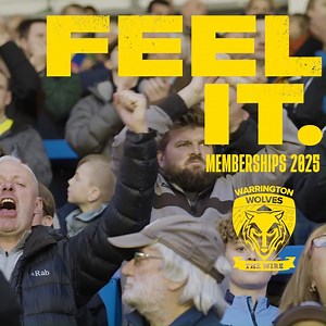 6K views · 76 reactions | Don’t miss out!  You have until 23rd October to set up your 10-month Direct Debit and secure your 2025 Membership the easy way. https://bit.ly/Memberships25 | Warrington Wolves | Facebook