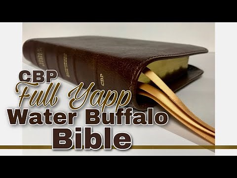 CBP Full Yapp Water Buffalo Bible Review
