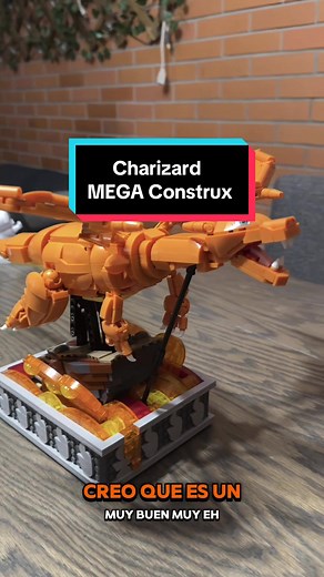 Construcción de Charizard MEGA Construx - Reseña y armado paso a paso