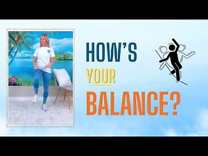 10 Minute Balance Exercises for Seniors | Over 50 Fall Prevention Workout