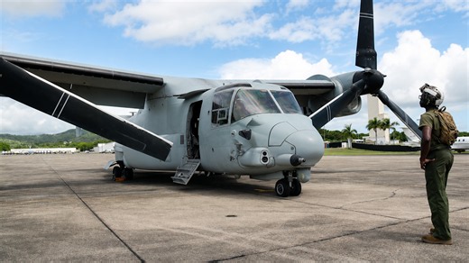 Watch marines rehearse rapid response mission