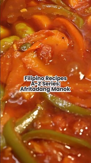 Afritadang Manok – Filipino Food A to Z! 😋 #FilipinoFoodMonth