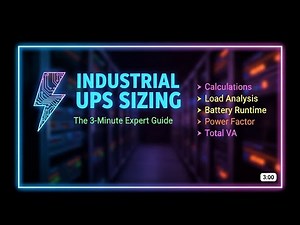 Industrial UPS Sizing