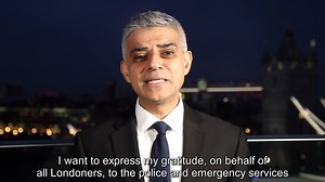 Londoners will never be cowed by terrorism. | Mayor of London