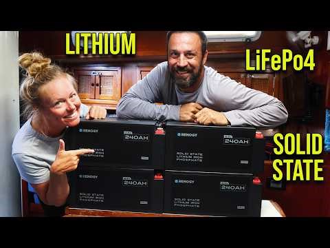 This Upgrade Will Change our Sailing Lives Forever - Installing Renogy Pro S1 Batteries