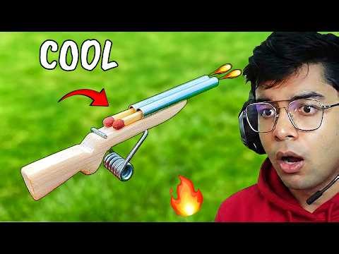 6 CRAZY INVENTIONS Using Recycled Materials