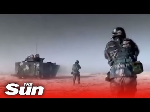 New Chinese military video brimming with its latest weapons