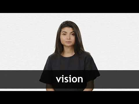 How to pronounce VISION in American English