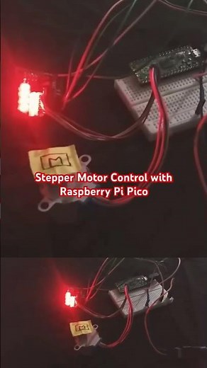 Stepper Motor with Raspberry Pi Pico using MicroPython