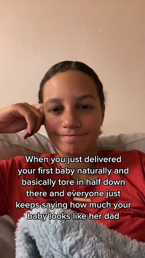 Not really what i wanted to hear #naturalbirth #birthhumor #girldad #girlmomma