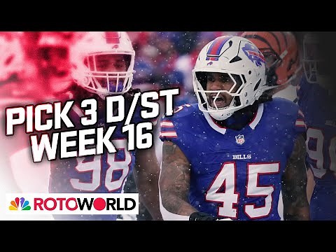 Chargers, Bills, Eagles top Defense (D/ST) Start 'Em/Sit 'Em for Week 16 | Rotoworld | NFL on NBC