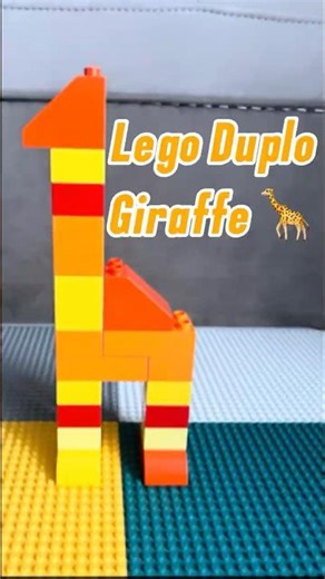 🦒 Giraffe Build with LEGO DUPLO!