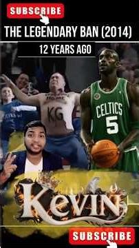 Banned for 12 Years 🥹 The Legendary "Jiggly Boy" Returns for Kevin Garnett’s Final 🏀🔥