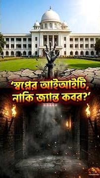 IIT Kharagpur-এর অন্ধকার ইতিহাস! 😱 The Dark Truth of IIT #shorts