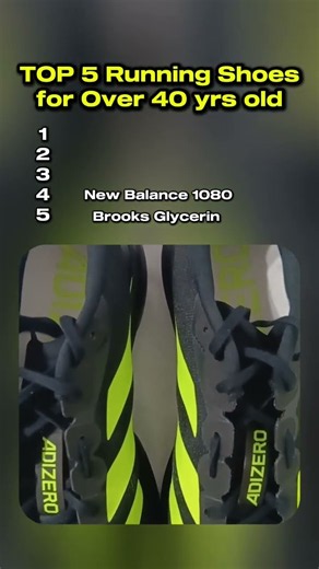 Top 5 Running Shoes For 40 yrs Older