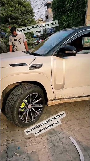 Brezza 2022 complete modification range rover converted ✨️♥️