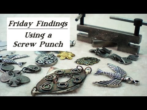 How to Use a Screw Punch To Make Holes in Metal
