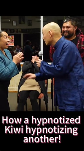 How a hypnotized Kiwi hypnotizing another Kiwi Using Fake Chinese? #hypnosis #comedy #funnyvideos | hypnosisreels | Facebook