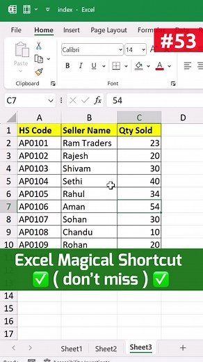 Excel magic 🔥😲 #excel #deepakeduworld #reels | Deepak EduWorld