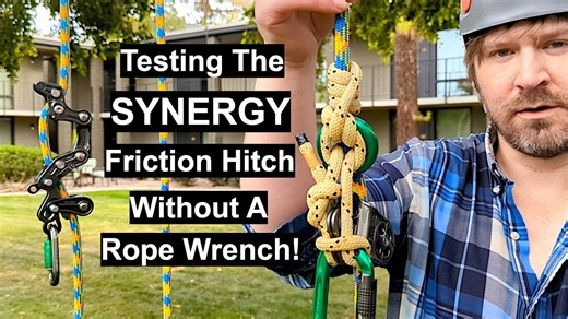 Synergy Friction Hitch Tested: Performance Without A Rope Wrench
