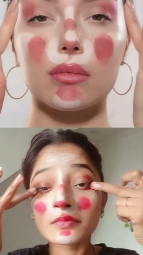 my work my pride✍️//Aaradhye Mahadev 🙏🌺🌿 | Full Face makeup Hack 😳💨😳💨#makeuphacks #hacks #viralhack #tutorial #makeupideas #makeuptutorial #makeup #viral #reels #tranding #shorts | Instagram