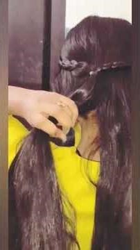 🌸 Elegant Side Crown Braid | Traditional Outfit Hairstyle | Easy Tutorial