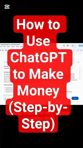 How to Use ChatGPT to Make Money (Step-by-Step)