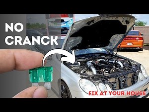 Mercedes W211 No Crank, No Start – Quick & Easy Fix!