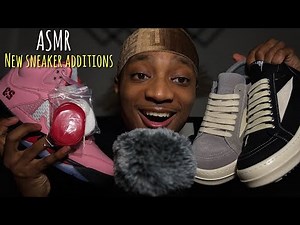 ASMR Shoe Collection: New Sneakers 👟🔥 (Whispers, Tapping & Scratching)
