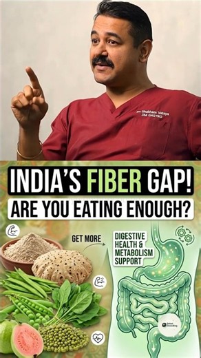 Fiber-Rich Foods for Gut Health | Digestion, Cholesterol & Blood Sugar #shorts