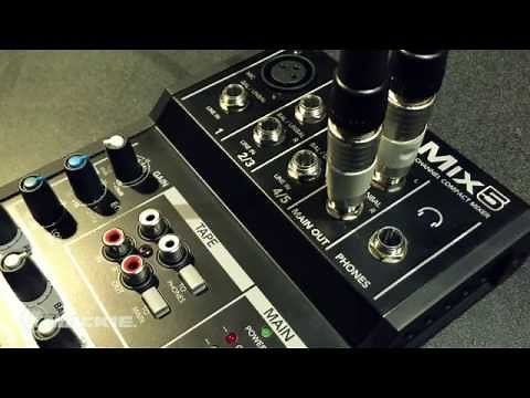 Mackie Mix5 - Basic setup