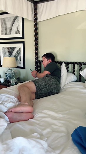 erik ordering room service.