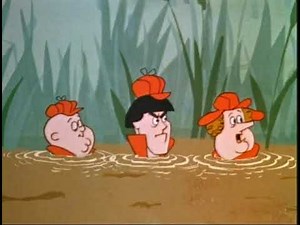 The New 3 Stooges: Fowl Weather Friend (1965) - Classic Cartoon