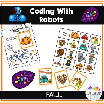 Fall -Code & Go Mouse- Coding Activity for Pre-k/Kinder/Special Education