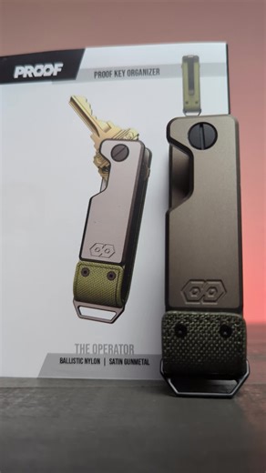 STOP THE JINGLE. SAVE YOUR COAT. THE PROOF KEY HOLDER. MACHINED ALUMINUM. SILENT. SLIM. PERFECT FIT. Folds keys like a Swiss knife. IMMEDIATE UPGRADE. ❄️ Winter Must-Have: 🛸 Machined aluminum 🔕 Silent and slim 🧥 Perfect pocket fit ⚡ Immediate upgrade Upgrade your carry now! #TikTokFinds #EDCMustHaves #ZeroJingle #KeyOrganizer