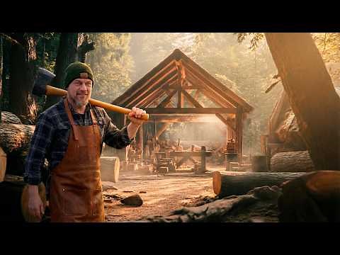 No Machines, Just Hands: Building a Timber Frame with the Northmen