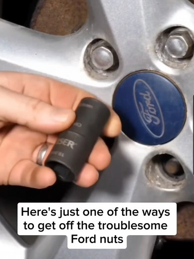 Having trouble with your Ford lug nuts? #ford #fordfocus #fordranger #fordfiesta #mechanic #mechaniclife #ireland #welikewheels