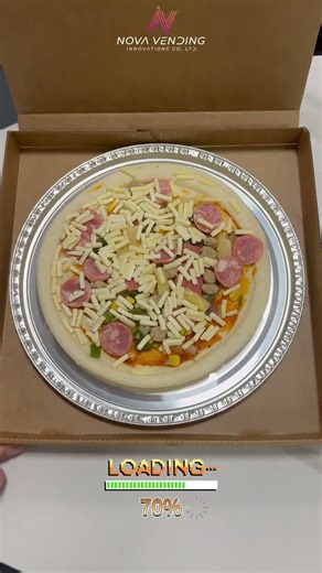 how does NOVA pizza taste？em...yummy!!!🍕