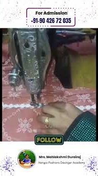 Pintuck Technique for Chudithar | Student Designing Chudithar with Pintuck | Best Ladies Tailoring