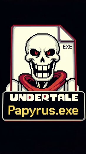 what y'all trollge became papyrus exe #exe #papyrus #trollge