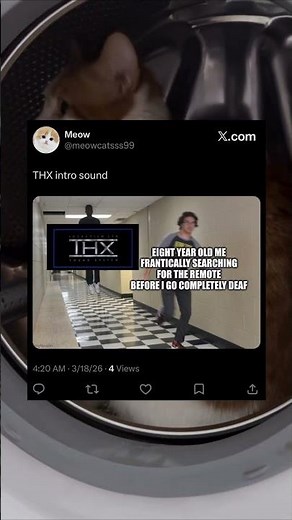 Loud THX intro sound