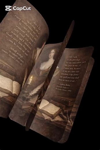 Centuries ago, when the literary world was dominated by men, Aphra Behn chose something bold—she wrote under her own name and earned her living through her words. She did not hide behind a pseudonym or silence her voice. In doing so, she proved that a woman could step into the public world of literature and be heard. Her courage did more than create stories; it opened a path for generations of women writers who came after her. #aphrabehn #womeninliterature #literaryhistory #womenwriters #foryoup