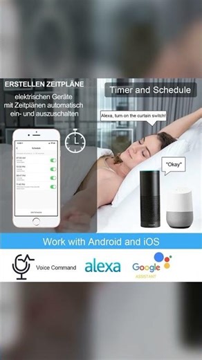Curtain & Roller Shutter Smart Switch WiFi, Touch, Delay Timer, Alexa/Google, 2 Colors – Tuya Smart