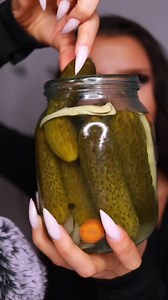 1.2M views · 19K reactions | ASMR eating #Pickles 勒襤 #makeup #cute #fyp #foryou #makeuptutorial #girl #mua #Beautiful #reels2025 | Nadina Loana | Facebook