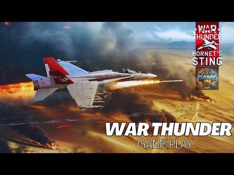 War Thunder Air Combat Gameplay | Fighter Jets Dogfight on PC 🔥 Realistic Jet Battle | Game In
